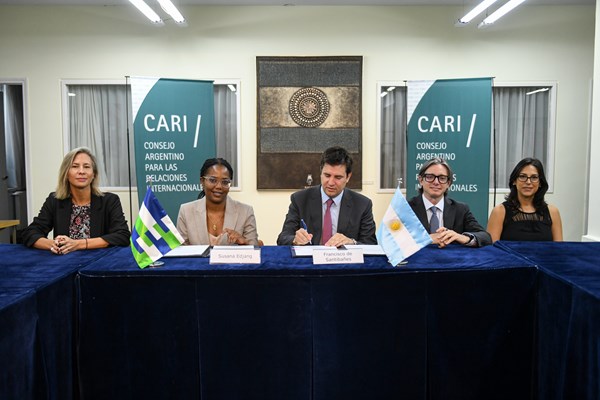 Apoyo de CAF al Consejo Argentino de Relaciones Internacionales