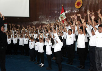 Training is provided to choral directors and instructors for social transformation