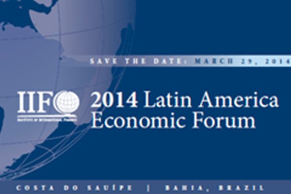 2014 IIF Foro Económico de América Latina