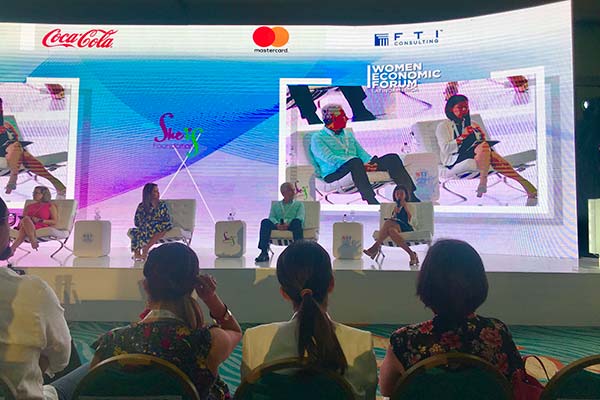 CAF presents progress in women’s financial inclusion at Women Economic Forum