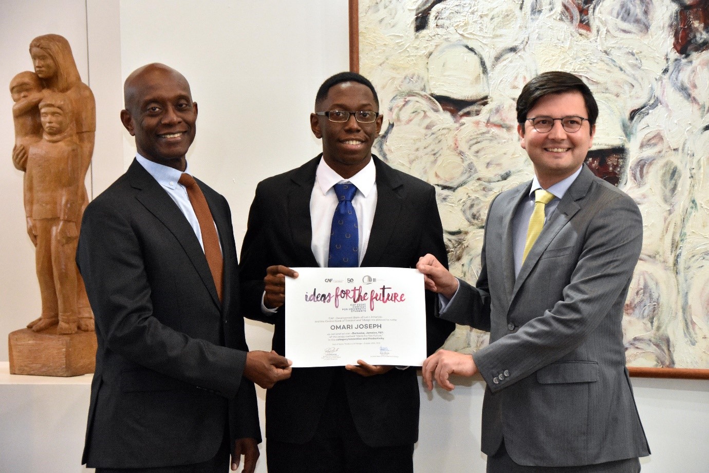  A student from The University of the West Indies wins CAF´s Essay Contest #IdeasForTheFuture