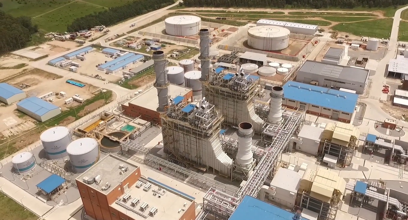 UTE inaugura la Central Térmica de