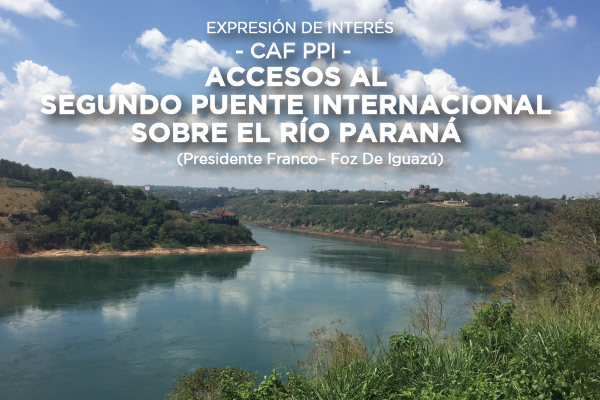 Access to second international bridge over Paraná River 