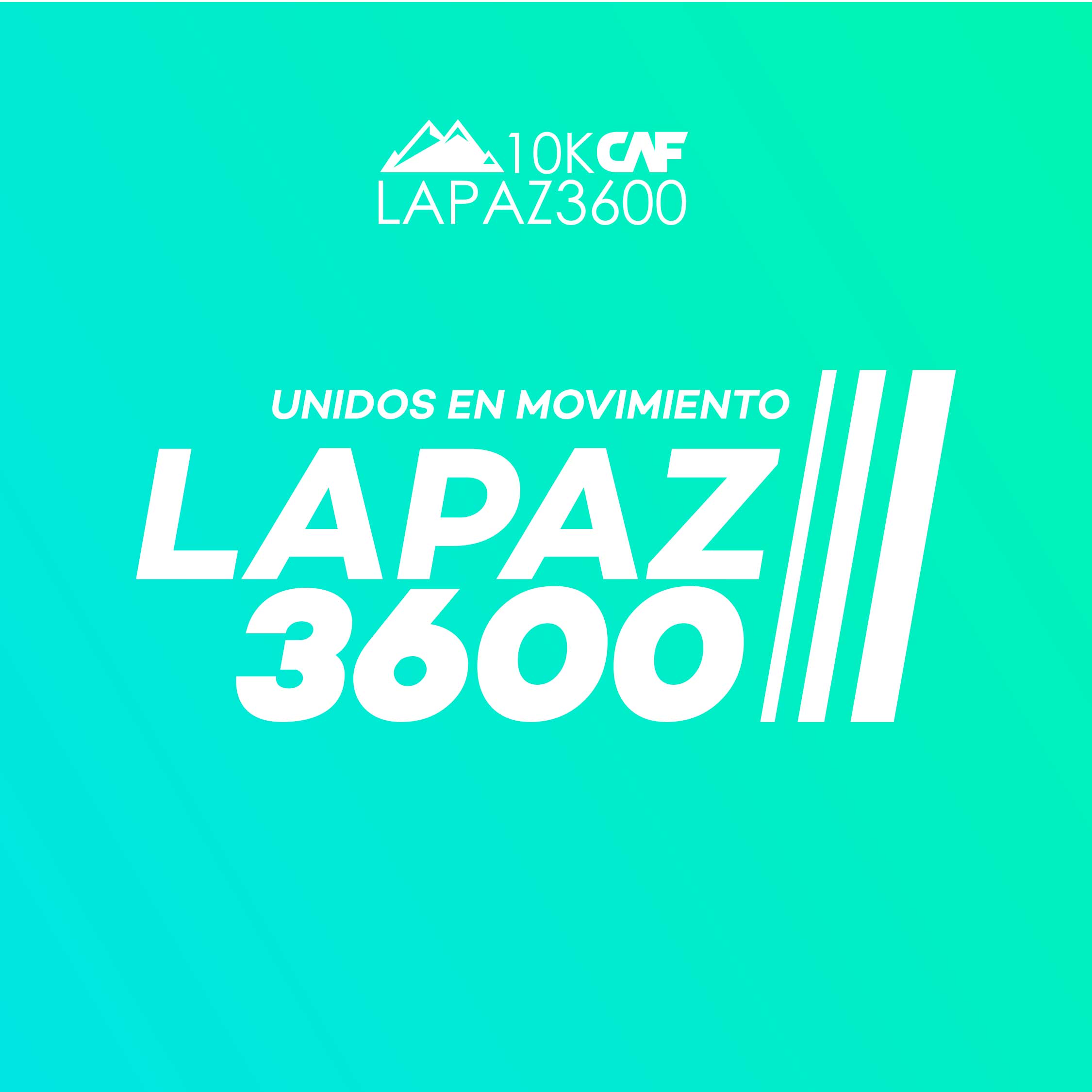 CAF presenta “Unidos en Movimiento La Paz 3600” que será el 08 noviembre