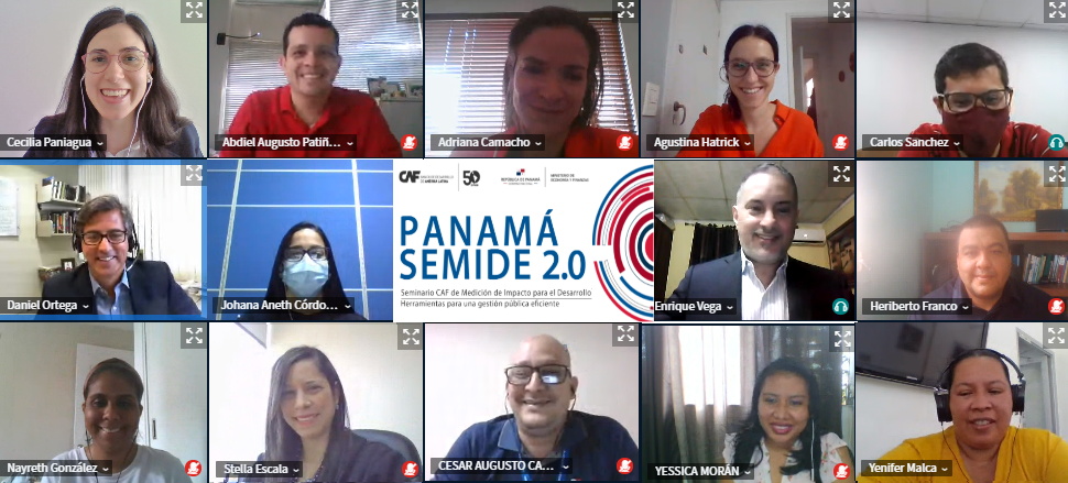 Funcionarios de Panamá culminan con éxito seminario virtual SEMIDE 2.0