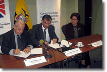 Technical cooperation agreement signed with Transport Ministry Technical cooperation agreement signed with Transport Ministry