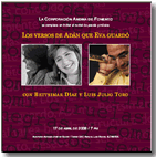 Bettsimar Díaz and Luis Julio Toro at the CAF auditorium Bettsimar Díaz and Luis Julio Toro at the CAF auditorium