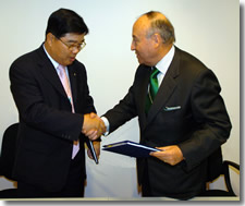 Agreements signed with Korean Export-Import Bank Agreements signed with Korean Export-Import Bank