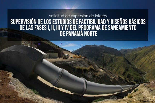 Estudios de Factibilidad y diseños básicos, programa de Saneamiento Panama Norte 