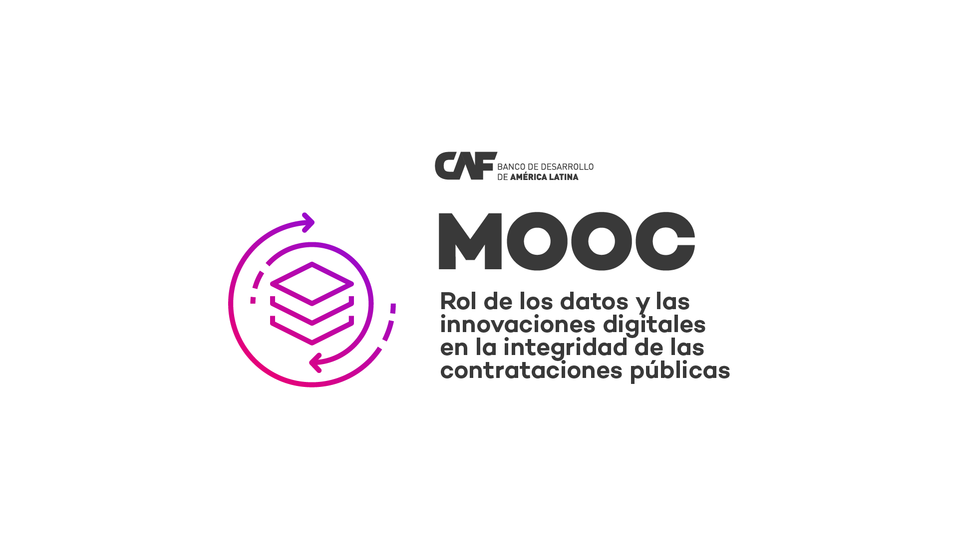 New Caf Course On Digital Data And Innovation In Public Procurement Caf