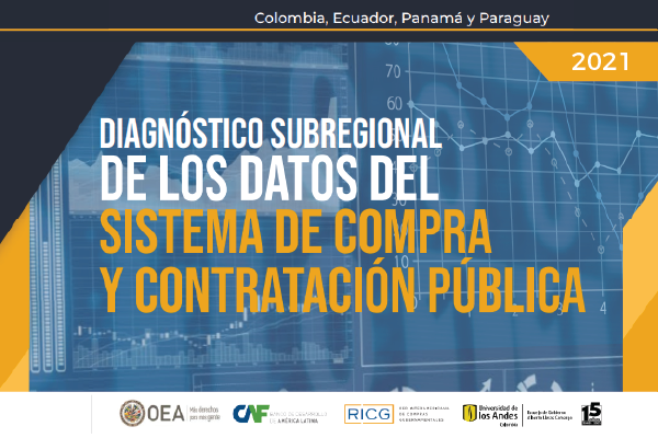 OEA y CAF presentan la publicación “Diagnóstico subregional de los datos del sistema de compra y contratación pública”