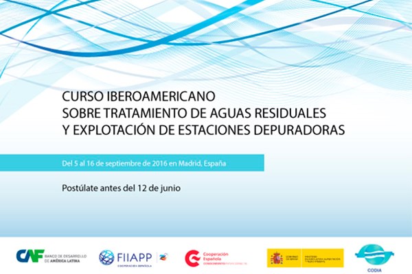 Ibero-American course on Treatment of Residual Waters and Exploitation of Purification Stations 