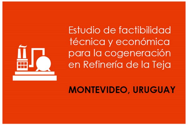 Estudio de factibilidad técnica y económica para la cogeneración en refinería de la Teja (Montevideo – Uruguay)