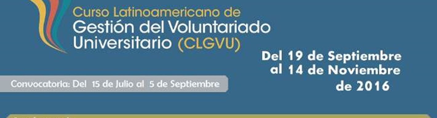 Curso Latinoamericano de Gestión del Voluntariado Universitario 