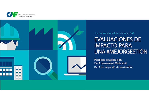 CAF extiende hasta el 01 de noviembre el plazo para postular proyectos públicos que requieran una evaluación de impacto