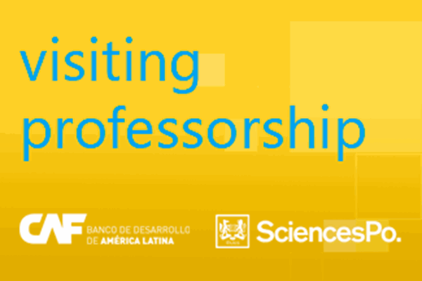 CAF scholarship for Latin American teachers in Sciences Po's research center