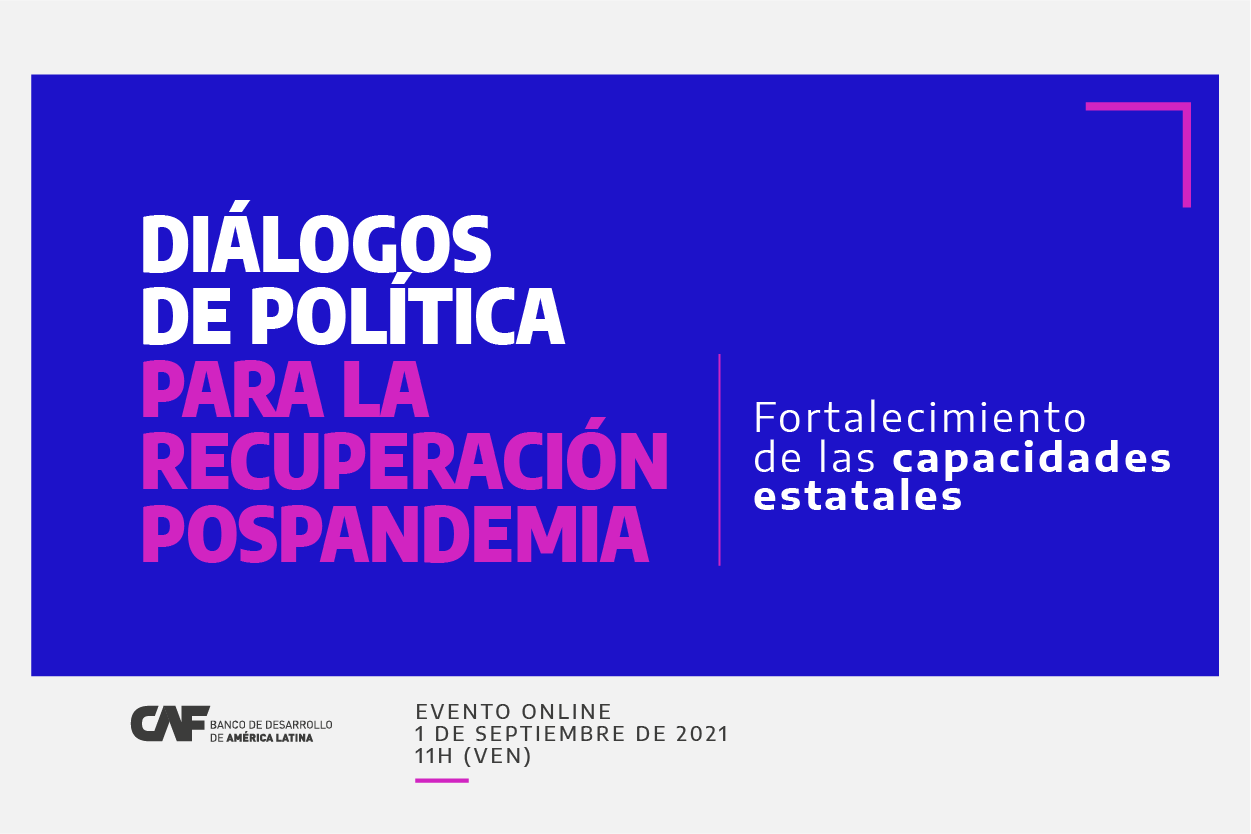 Diálogos de política para la recuperación pospandemia
