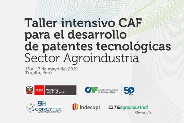 Taller para el desarrollo de patentes tecnológicas- Sector Agroindustria