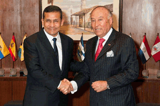 Presidente electo del Perú visitó sede de CAF en Caracas Presidente electo del Perú visitó sede de CAF en Caracas