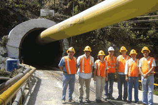 CAF monitors progress of works of Olmos Project CAF monitors progress of works of Olmos Project