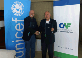 CAF y UNICEF unen esfuerzos por garantizar acceso al juego y el deporte a niños y adolescentes de América Latina y el Caribe