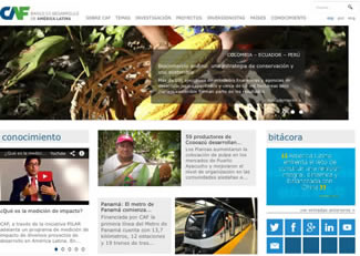 CAF lanza nueva página web