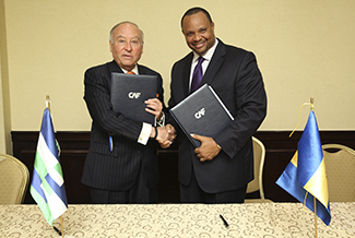 Barbados is CAF's newest shareholder country 