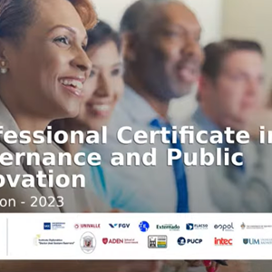 2nd edition of the Certificate in Governance and Public Innovation
