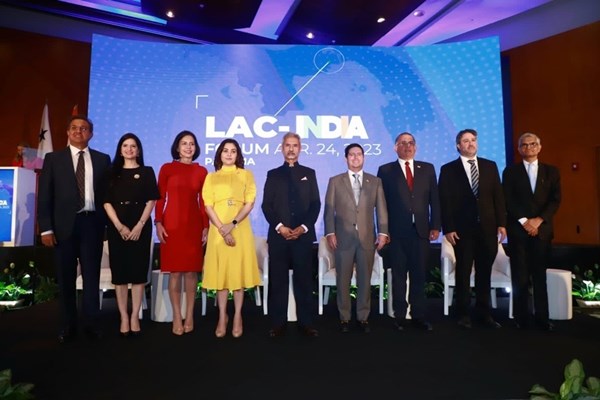 O Panamá reuniu líderes da Índia, América Latina e Caribe