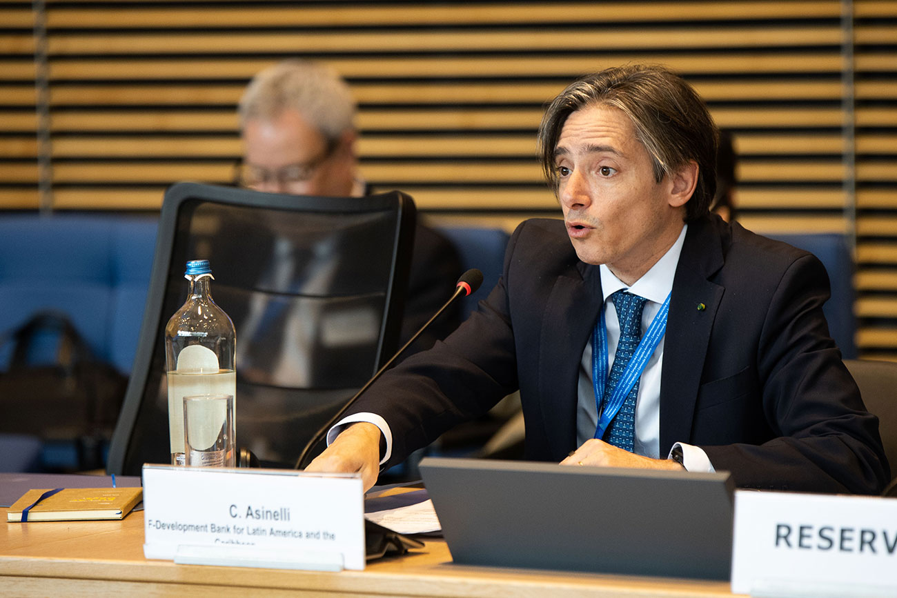 El vicepresidente de Programación Estratégica de CAF, Christian Asinelli, participa en la III Cumbre Empresarial UE-CELAC.