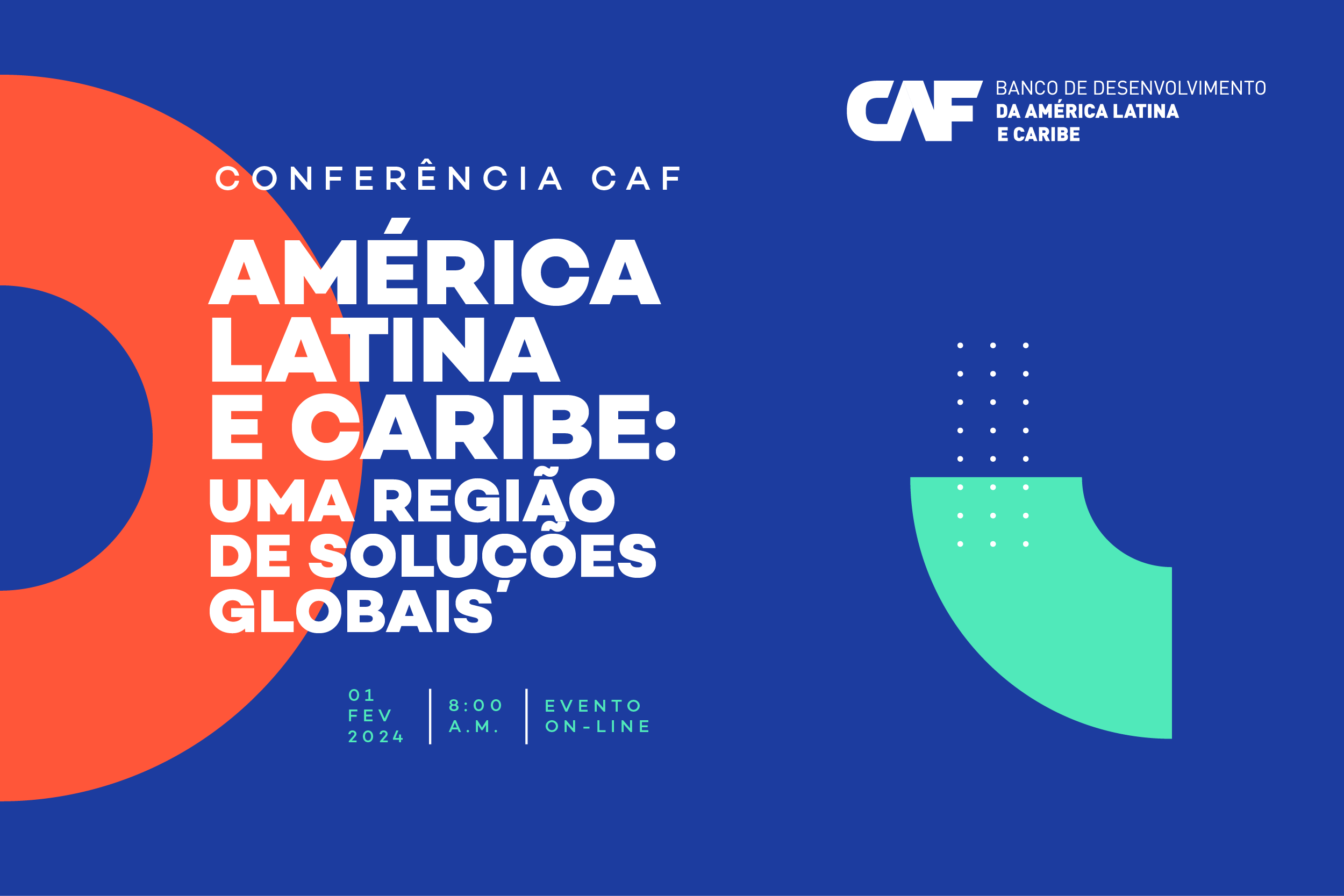 CAF reunirá mais de 35 especialistas internacionais em sua Conferência
