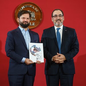 CAF y el Gobierno de Chile anuncian estrategia de trabajo al 2026