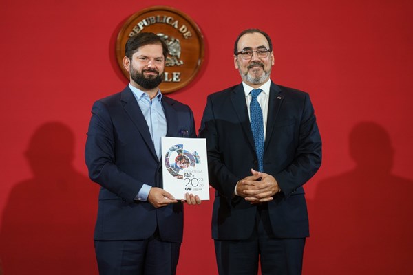 CAF e o Governo do Chile anunciam estratégia de trabalho até 2026