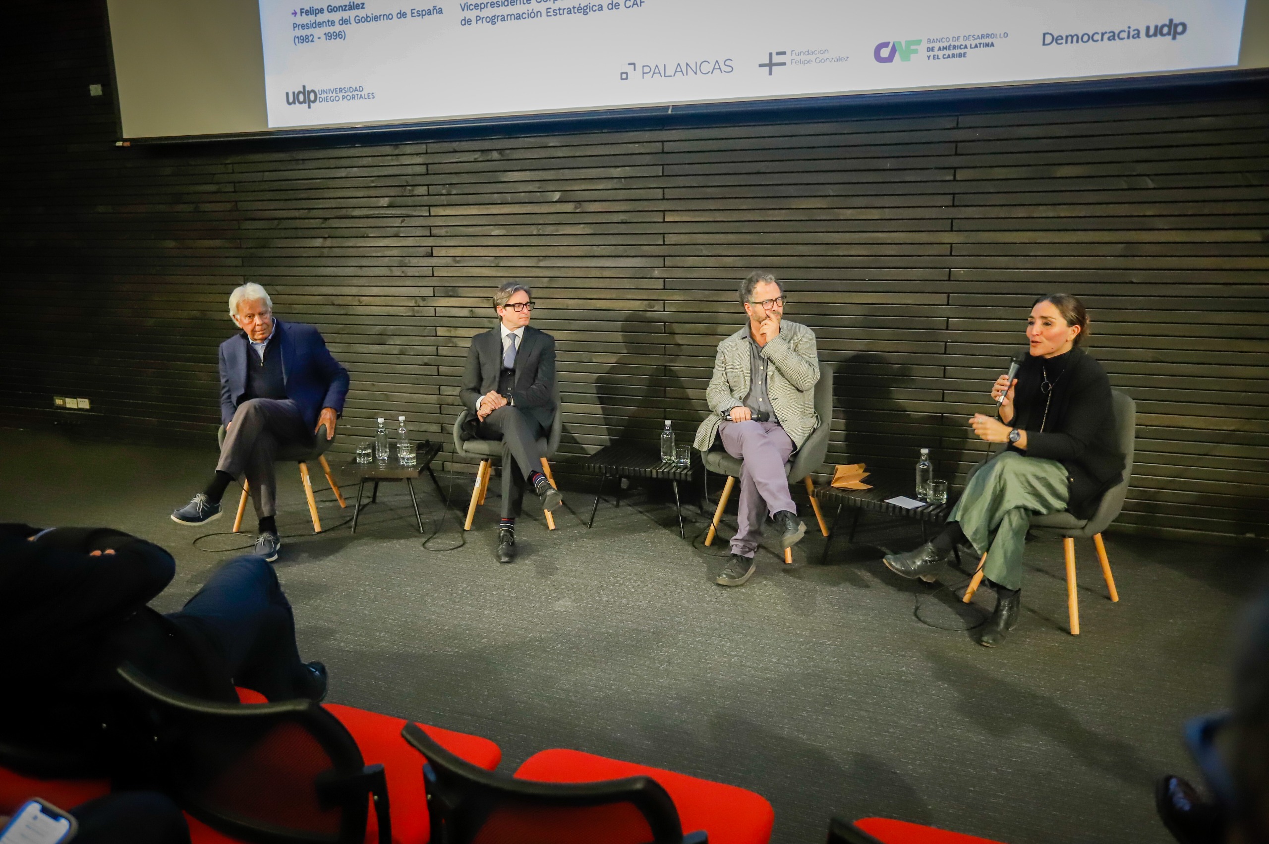 La CAF inaugura el proyecto “Palancas en Chile” en la UDP