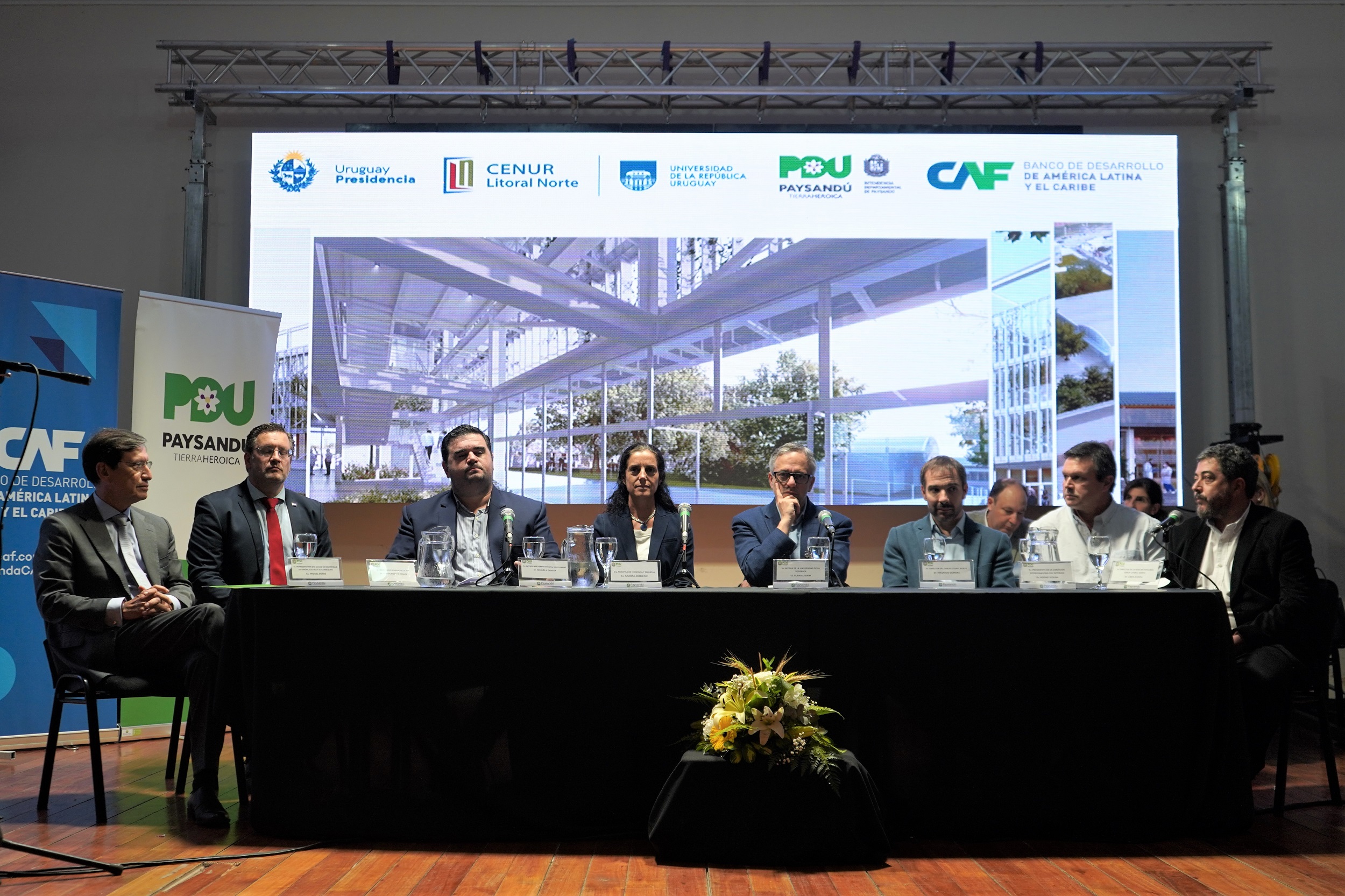CAF apoyará la construcción de la nueva sede universitaria en Uruguay