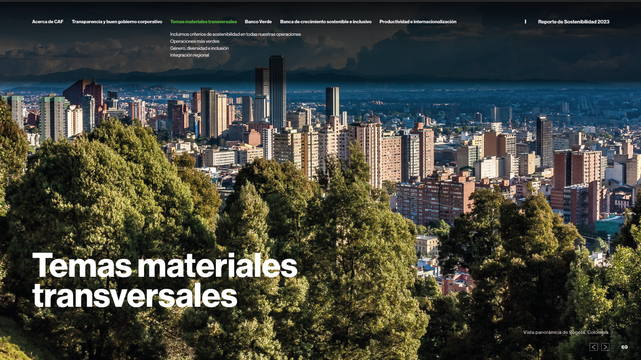 Temas materiales transversales