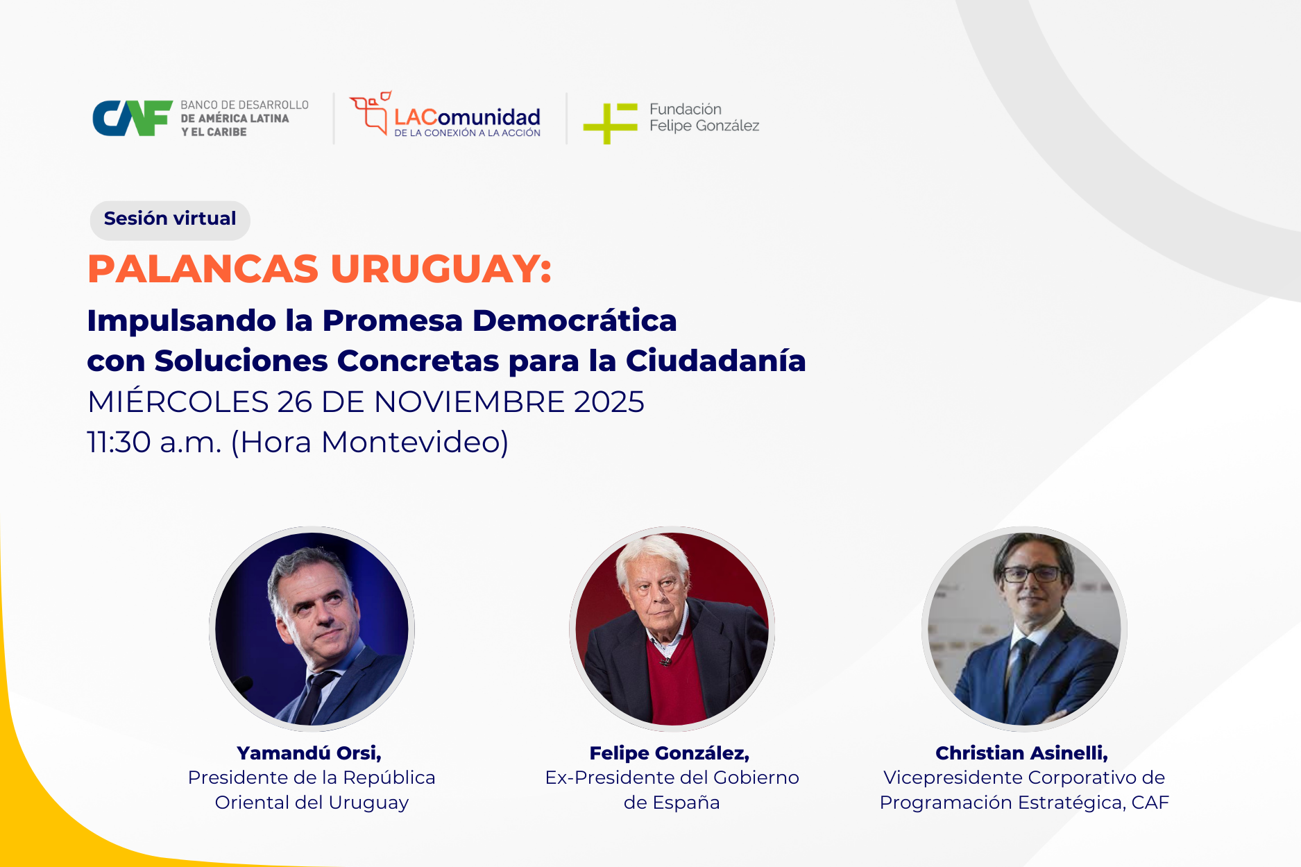 Palancas Uruguay: Soluciones Ciudadanas para Impulsar la Democracia