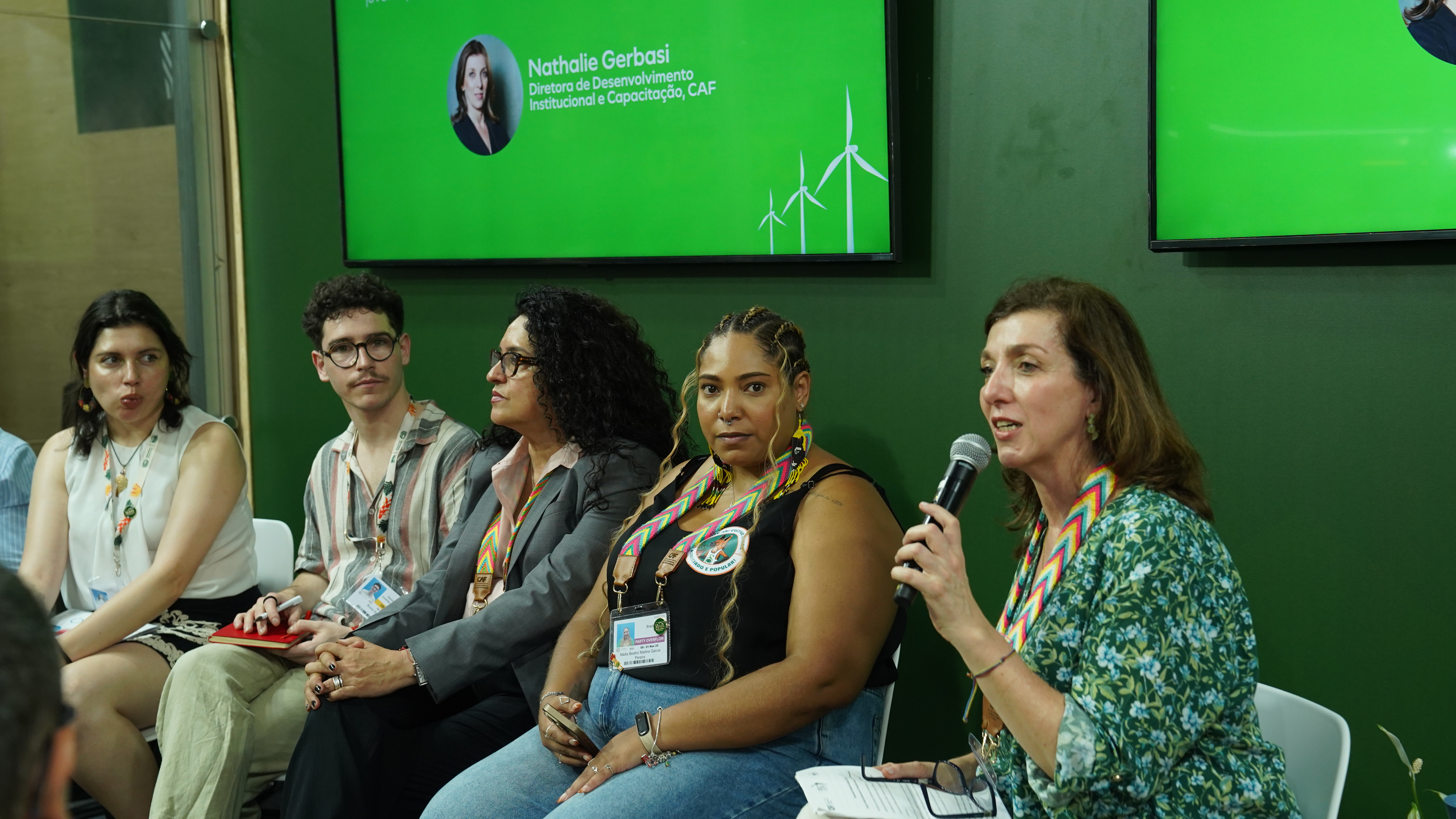CAF promovió la participación juvenil en la COP30 con encuentros estratégicos