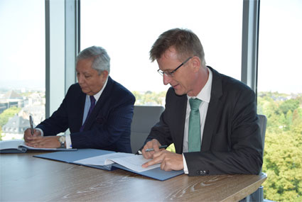 CAF, the European Union, and KfW committed to financing sustainable projects