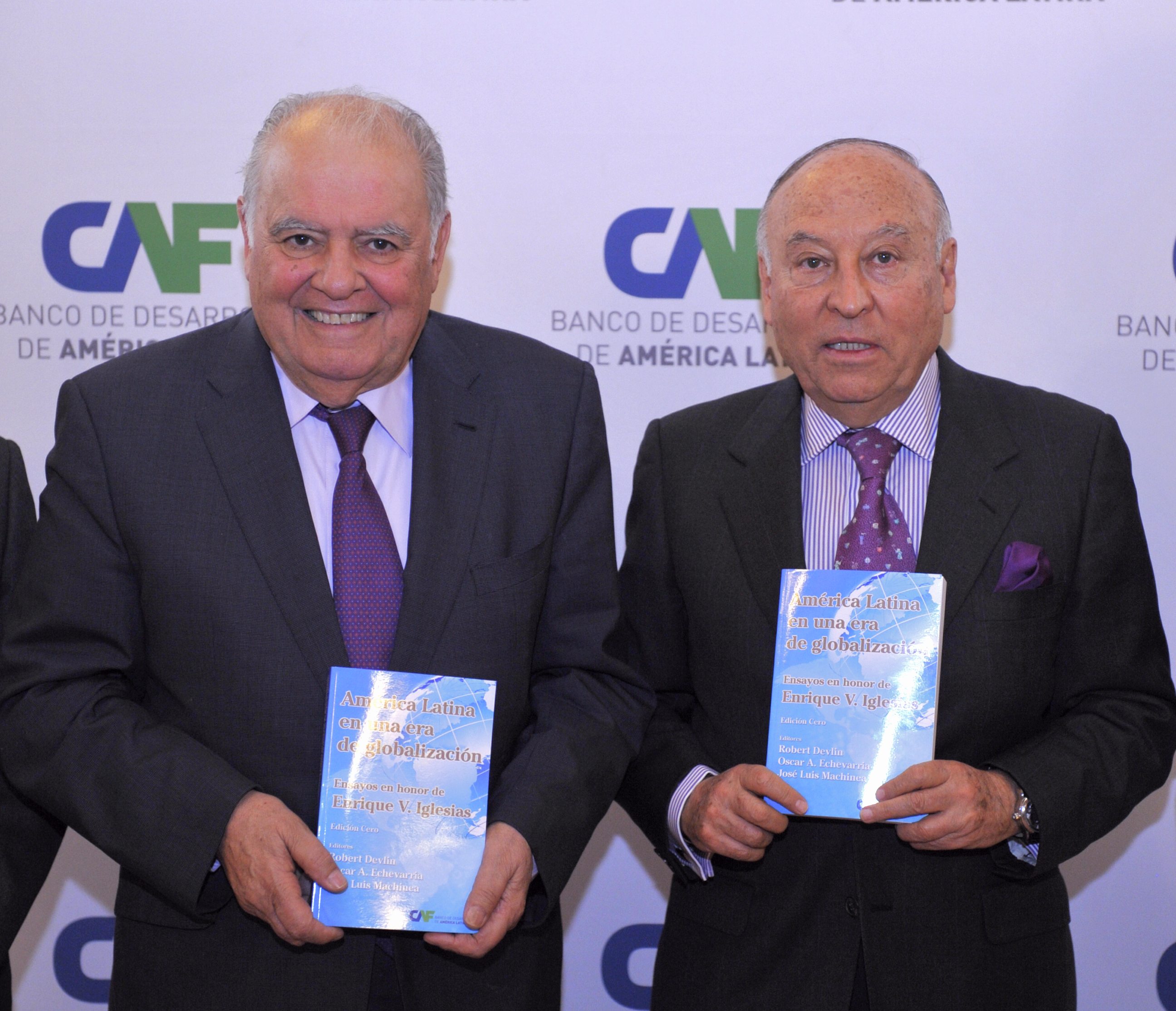 CAF promueve un libro-homenaje a Enrique V. Iglesias