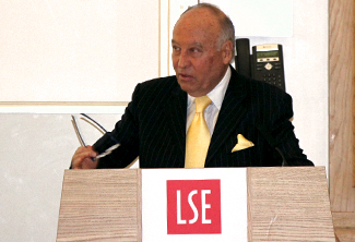 The LSE honors Enrique Garcia as Visiting Professor in Practice 