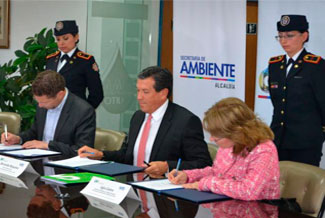 The Municipality of Quito's Metropolitan District received a contribution for the treatment of solid residues