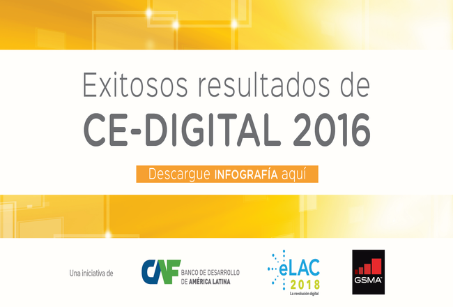 Programa CE-Digital capacitó a 115 reguladores y formuladores de políticas públicas de 11 países durante 2016