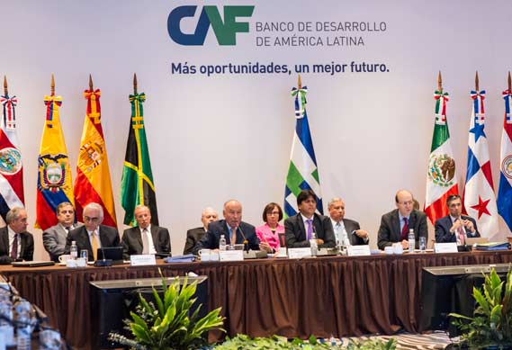 Six countries sign capital contribution paid to CAF for a total  of USD 1865.7 billion