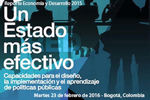Presentation of the 2015 Economy and Development Report (RED) Colombia
