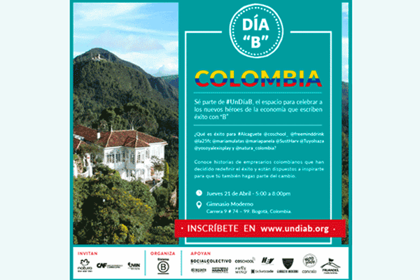 Dia B Colômbia promove um novo DNA empresarial 