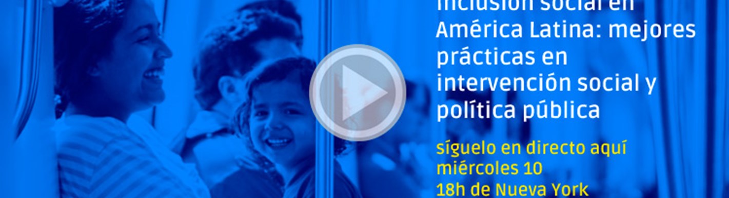 Inclusión social en América Latina: intervención social y política pública