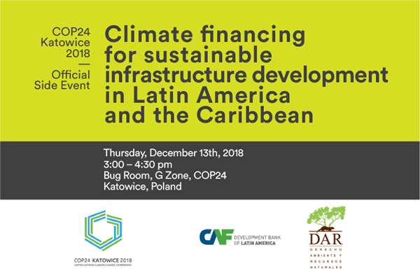 Climate financing for sustainable infrastructure development in Latin America and the Caribbean