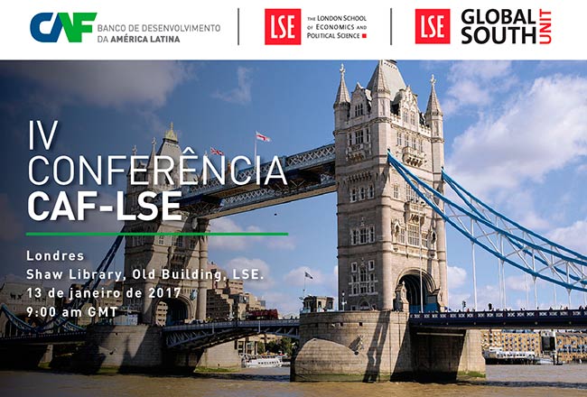 IV Conferência CAF-LSE vai abordar a crise da globalização e seu impacto no Sul Global