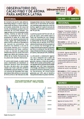Iniciativa Latinoamericana del Cacao Boletín No. 6 Iniciativa Latinoamericana del Cacao Boletín No. 6